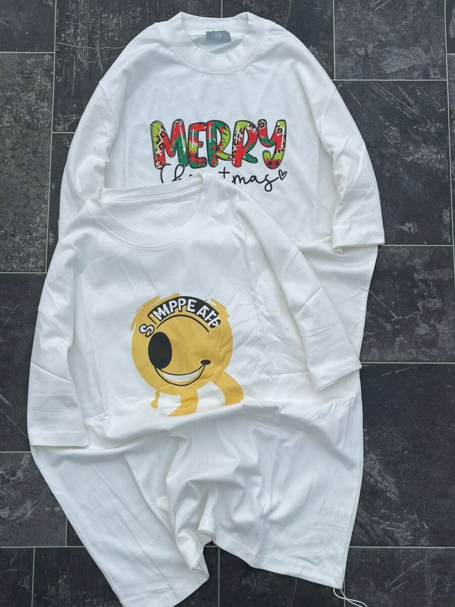 T-shirts imprimés unisexes tendance