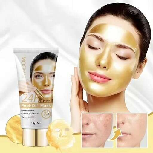 Luxurious 24k Gold Peel Off Mask for Radiant Skin