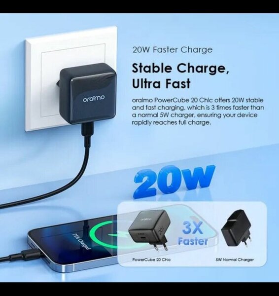 Chargeur Rapide 20W Oraimo