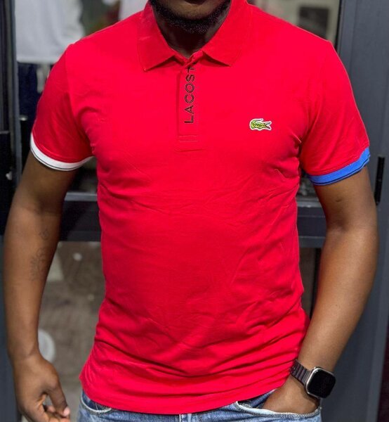 Polo Lacoste Homme en Coton