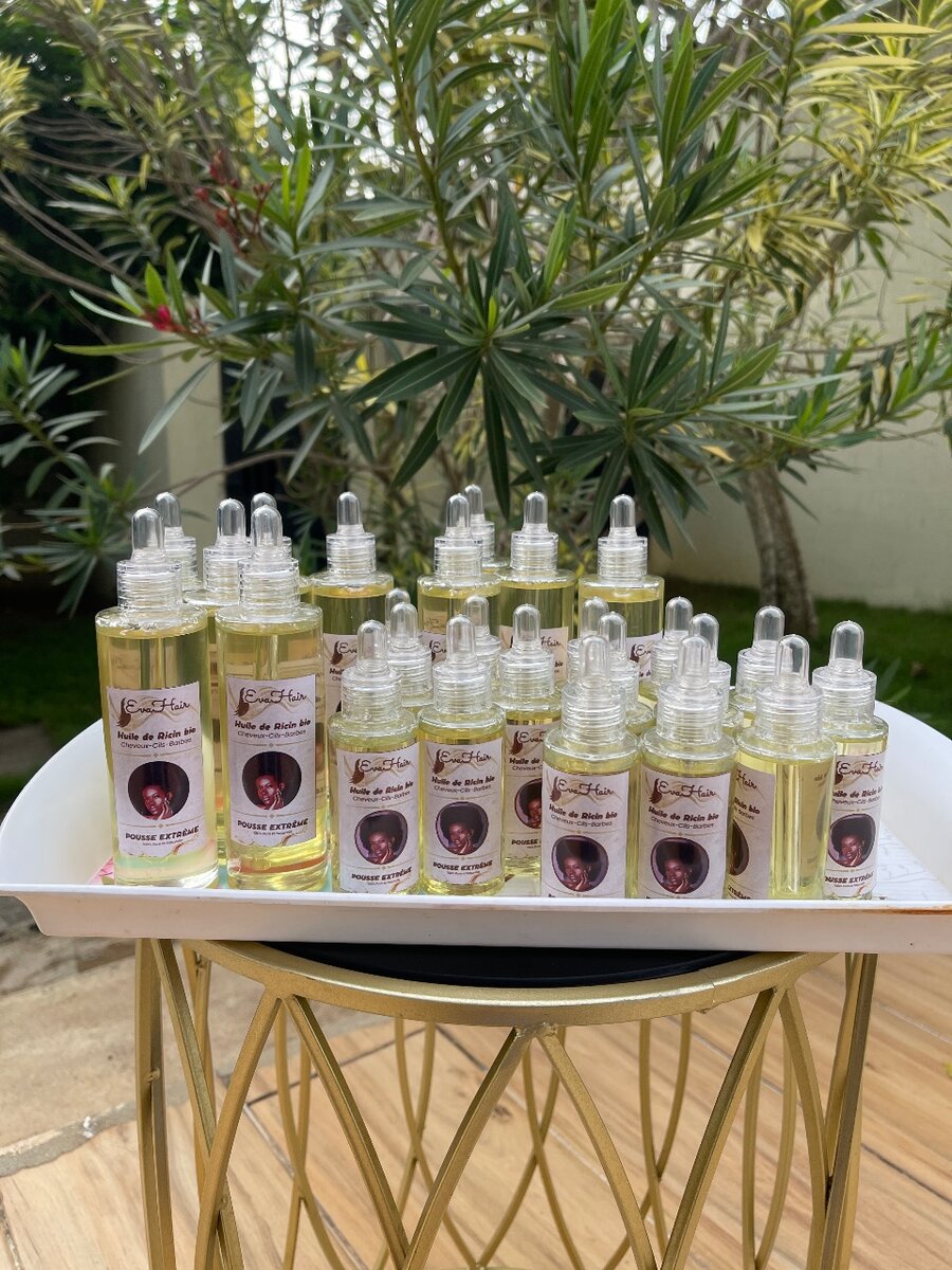 Huile de ricin pressée à froid