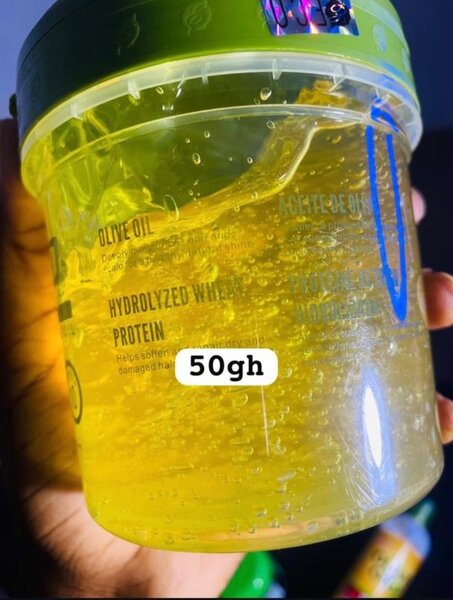 Eco professional styling gel with hydrolyzed wheat protein.