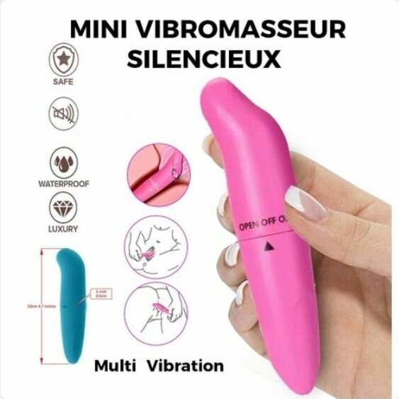 Mini Vibromasseur Imperméable