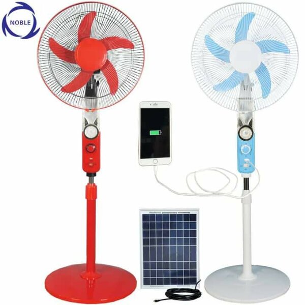 Ventilateur solaire rechargeable