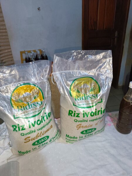 Riz Ivoirien Ridissi 4.5kg