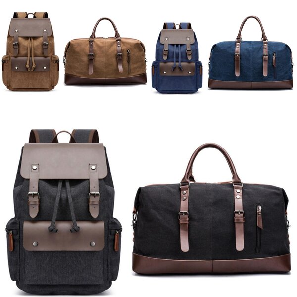 Branded traveling and backpack bag