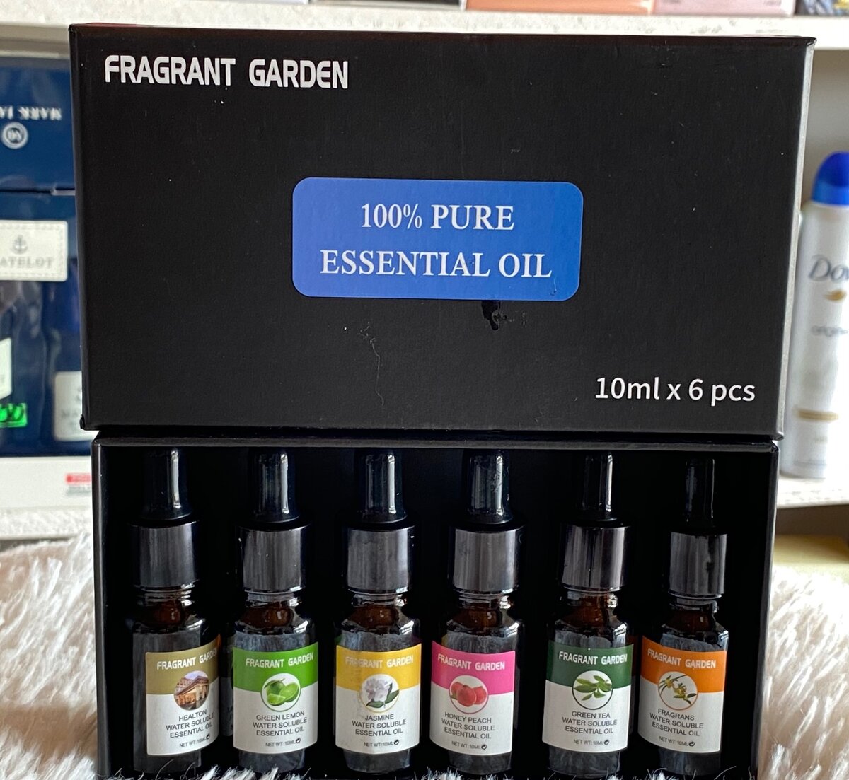 Fragrant Garden Pure Essential Oil for Diffuser - 6 Pieces