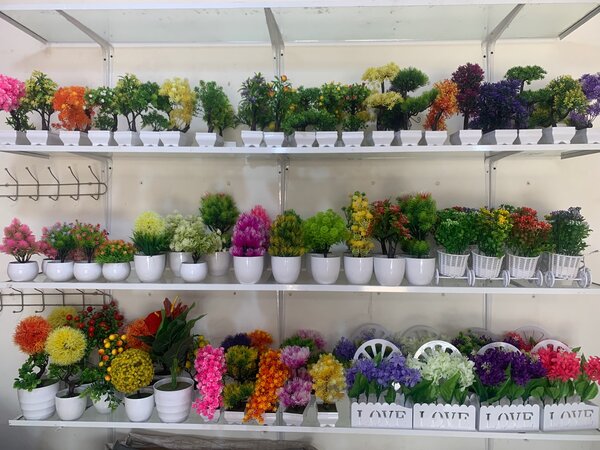 Interior plastic Flowers