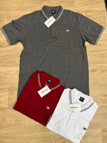 Lot de polos colorés pour hommes