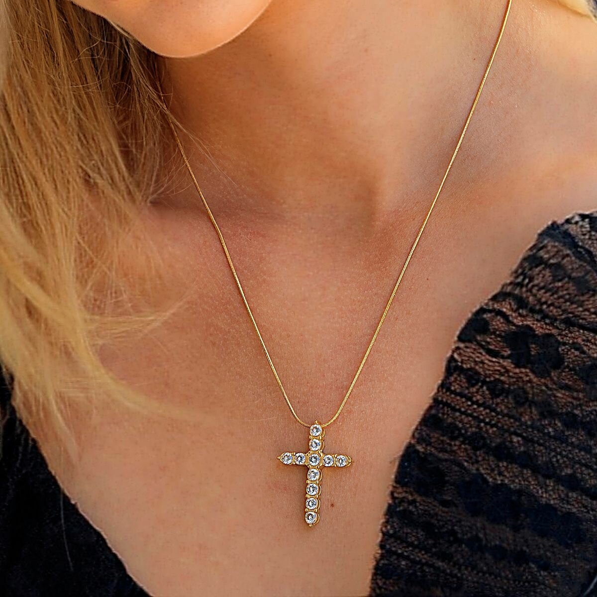 18K Gold Plated Stainless Steel Necklace️️