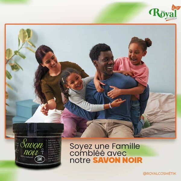 03 boîtes de savons noirs