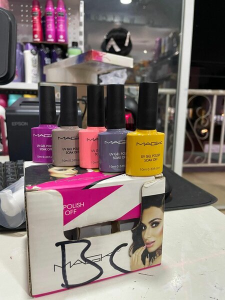 Hair care products and nail supplies