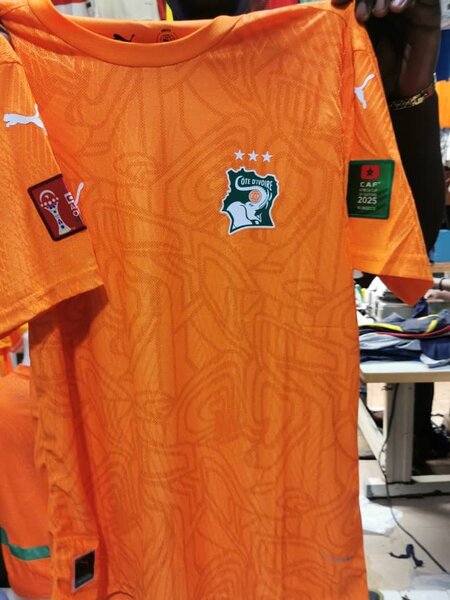 Maillots de Foot Côte d'Ivoire