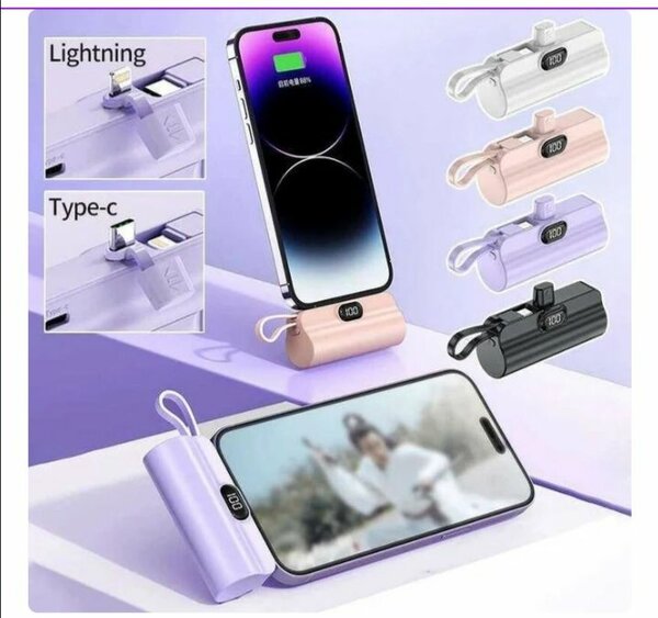 Chargeur Portable 2-en-1