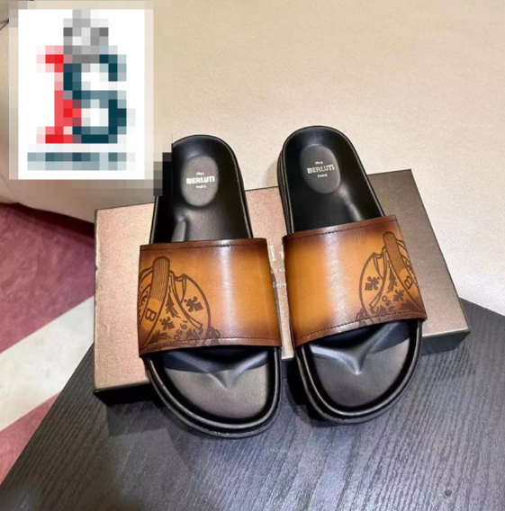 Baskets en cuir marron