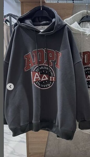 Худи с принтом