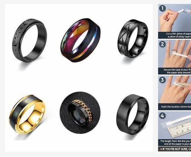 Bague Homme Élégante