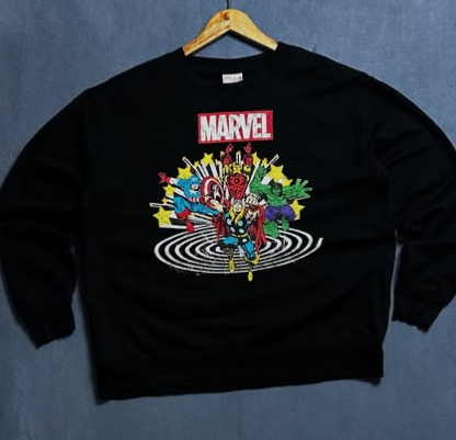 Marvel legends heavy cotton sweatshirt size: ML