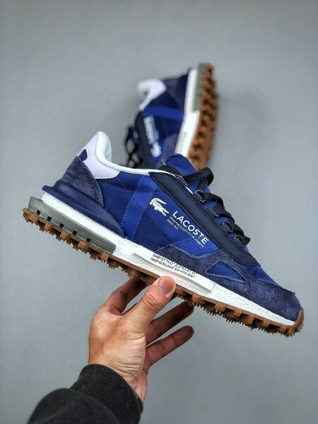 Baskets Lacoste Homme Bleu