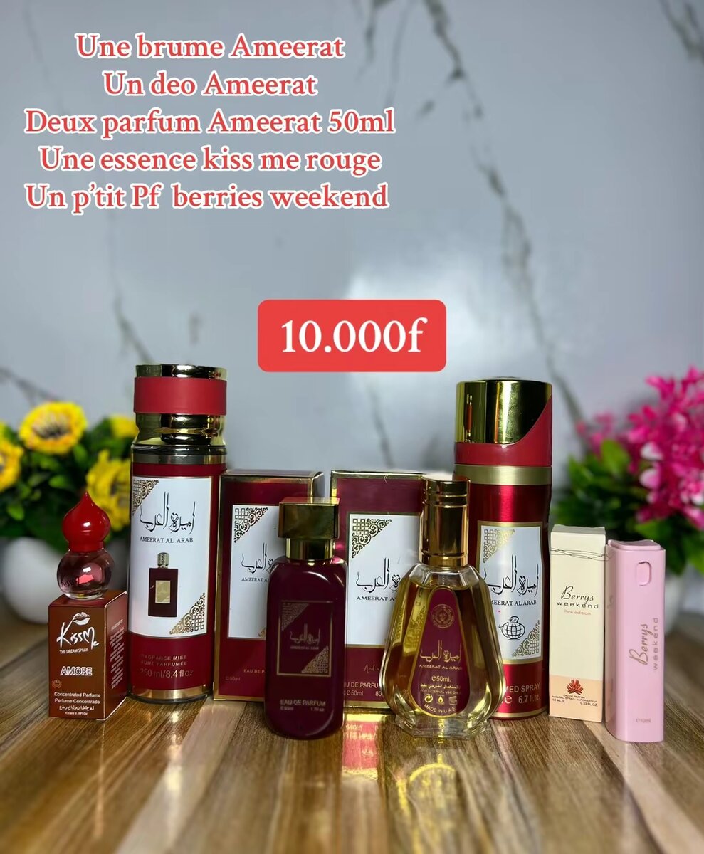 Coffret Parfum Ameerat