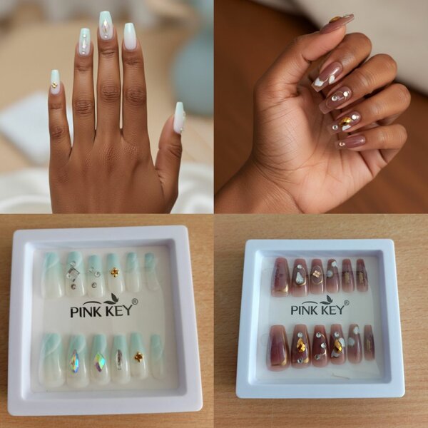 Ongles Faux - Designs Éblouissants