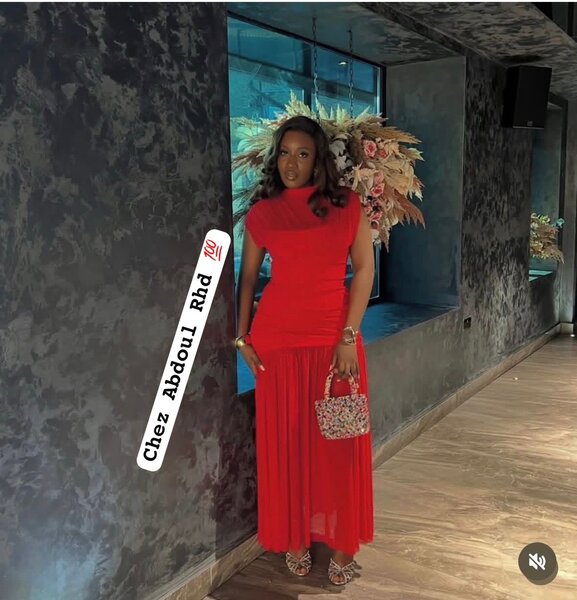 Robe élégante soirée femme