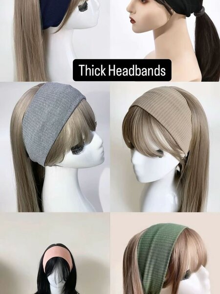 Lot de chouchous satinés