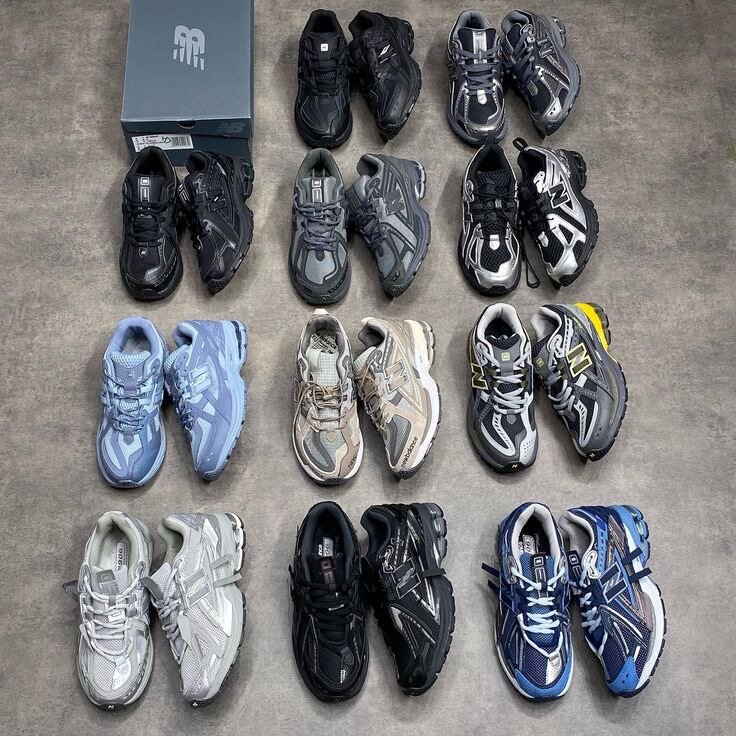 Sneakers multicolores tendance