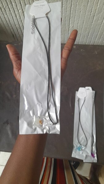 Collier pendentif cristal bohème