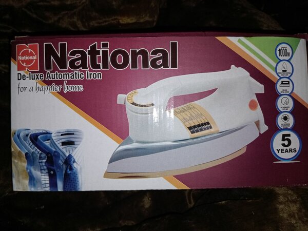 National Deluxe Automatic Iron