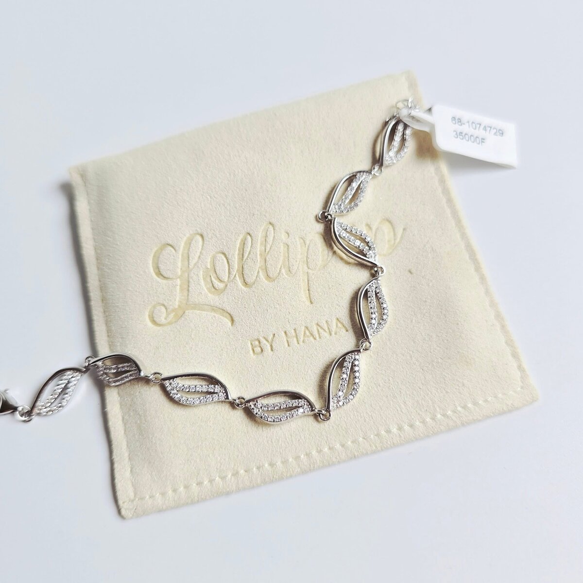 Bracelet Lollipop Coeur Argent