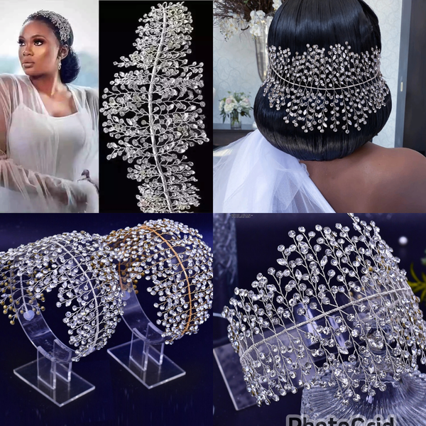 Crystal Bridal Occassional Rhinestones Hair Accessory
