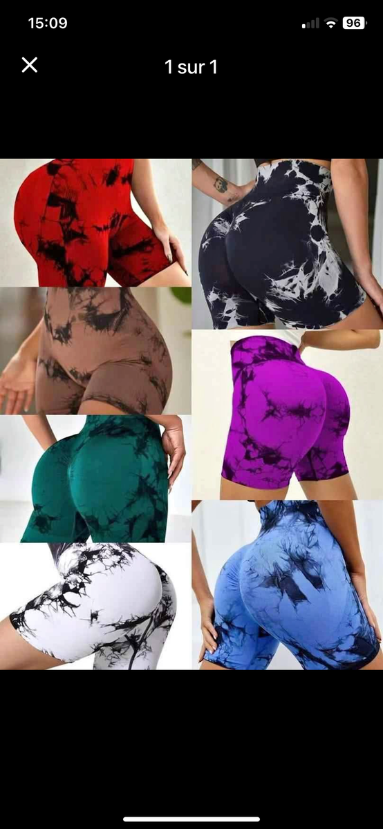 Ensemble body et shorts moulants