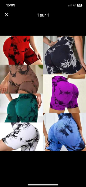 Ensemble body et shorts moulants