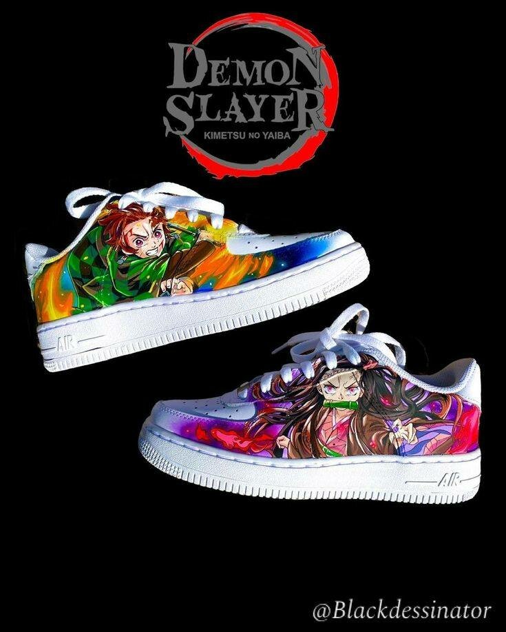 Sneakers personnalisées anime