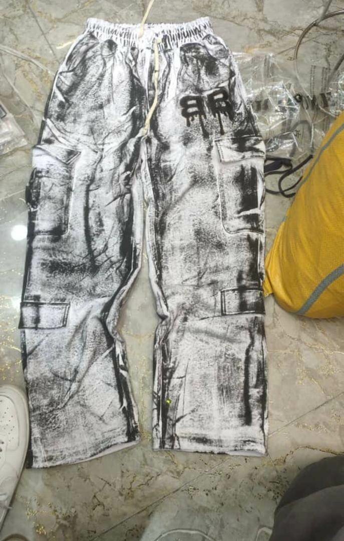 Pantalon cargo streetwear homme