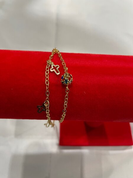 Earring,charm bracelet and anklet