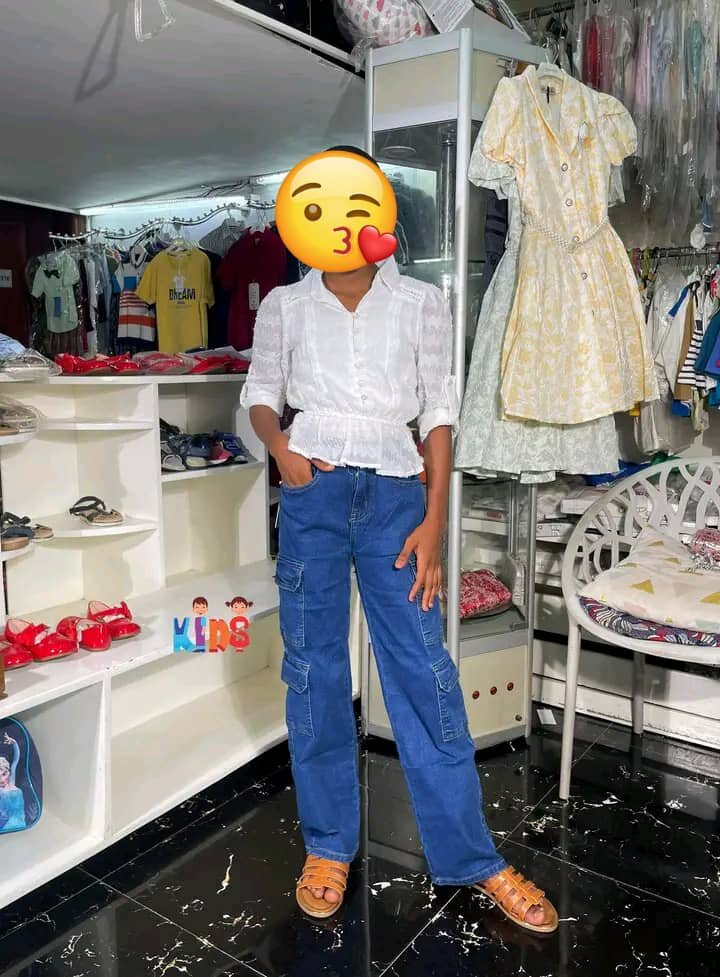 Chic pantalon cargo pour enfant