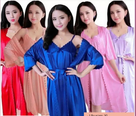 Nightdress & gown 2 pieces