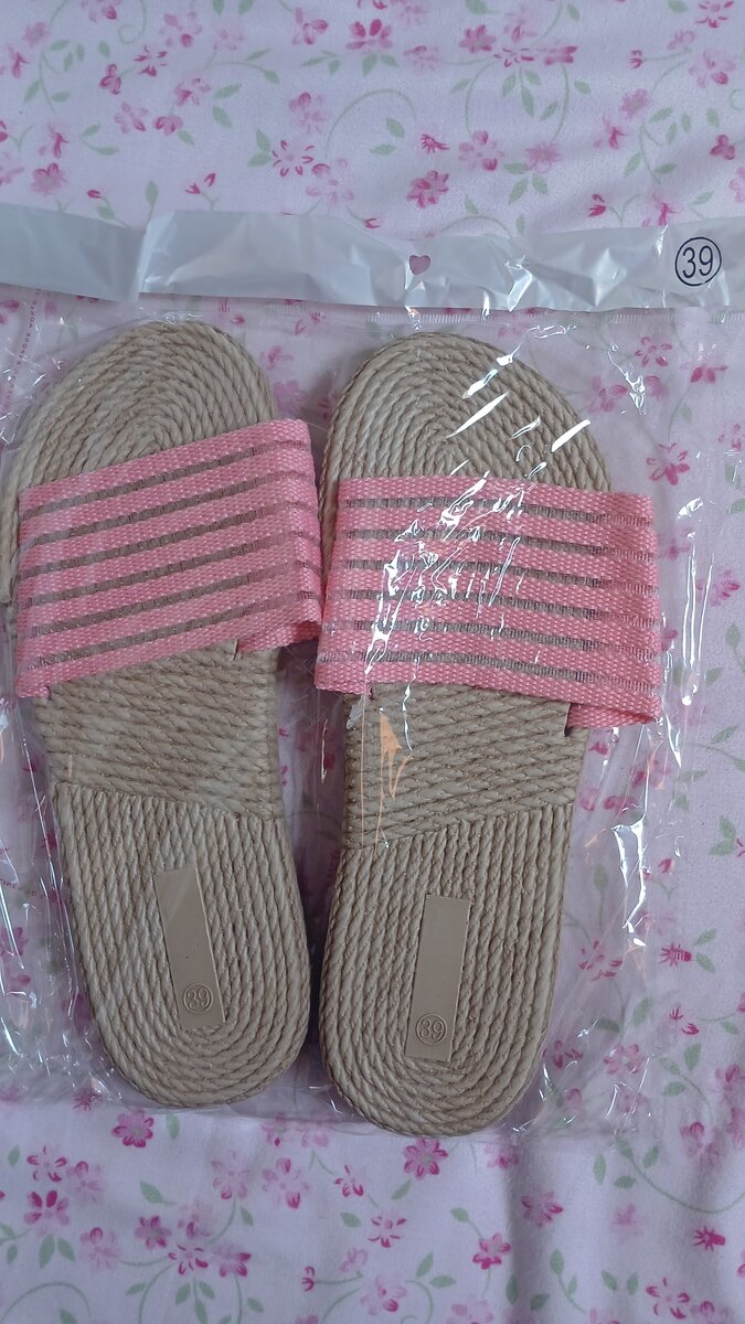 Sandales d'été en corde