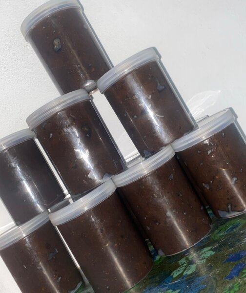 Savon noir au curcuma