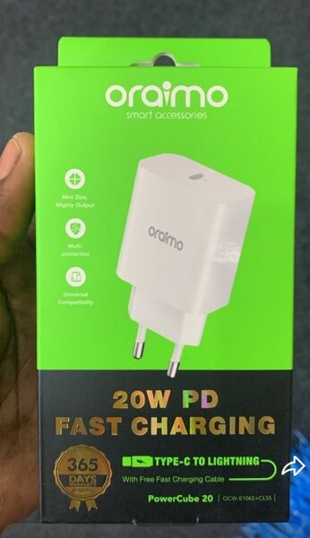 Oraimo Chargeur Rapide 20W