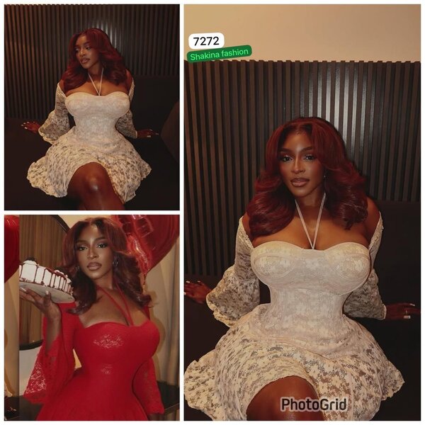 Robe élégante en dentelle