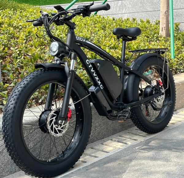 Vélo électrique tout-terrain robuste