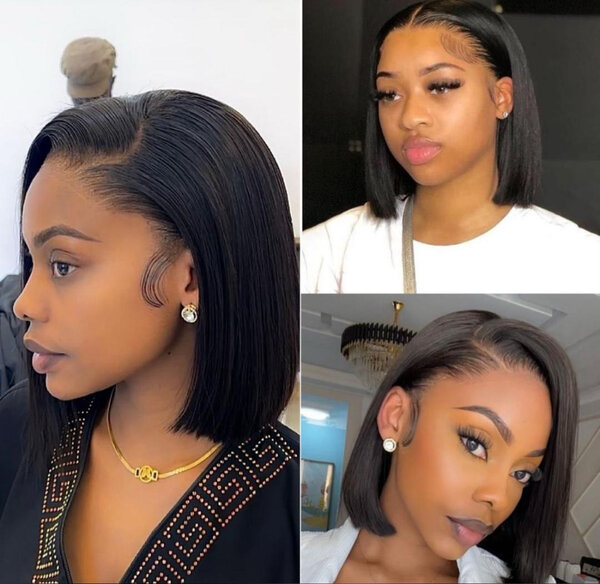 Perruque Lace Front Bob