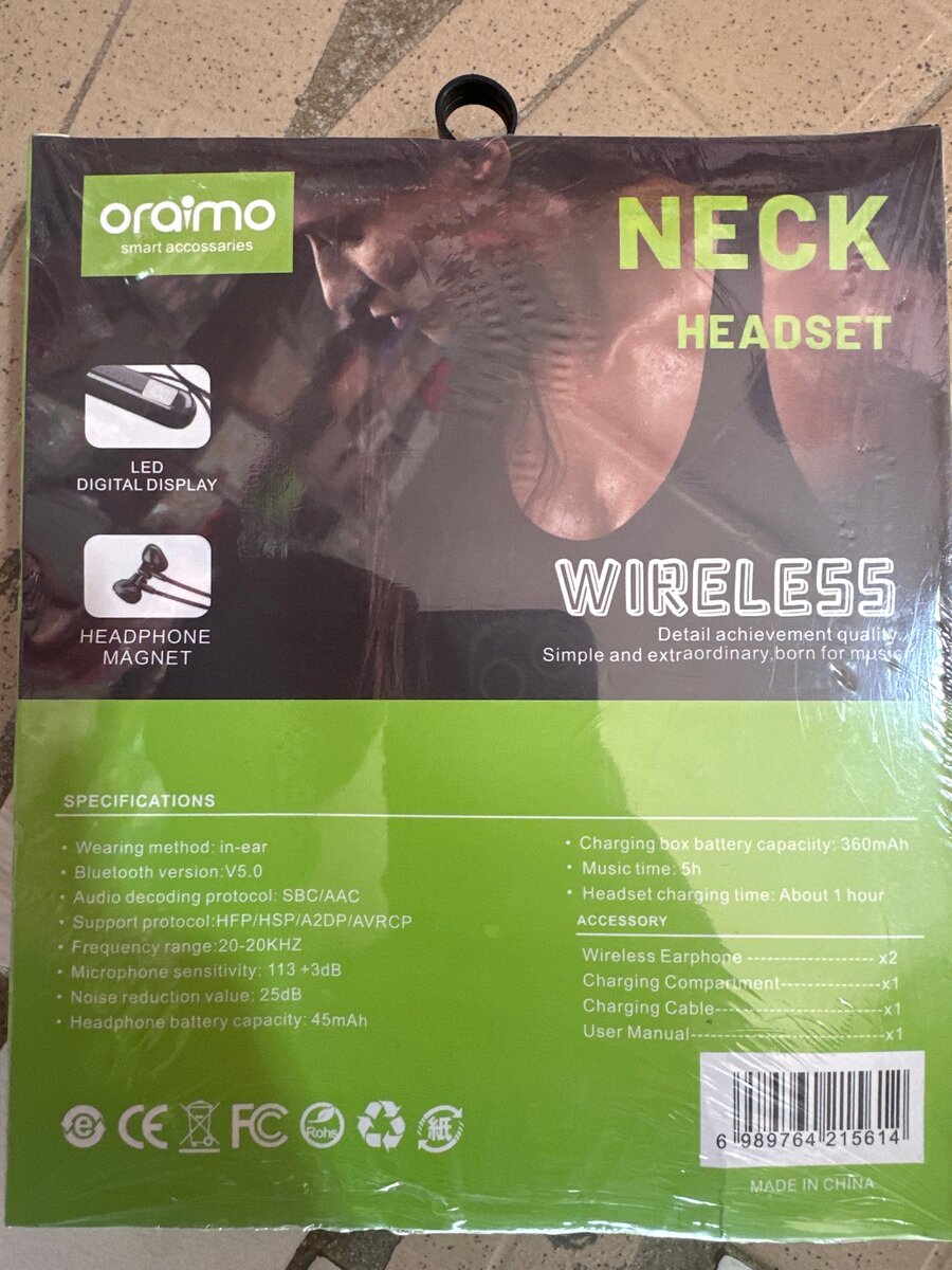 Oreimo Casque Sans Fil Collier