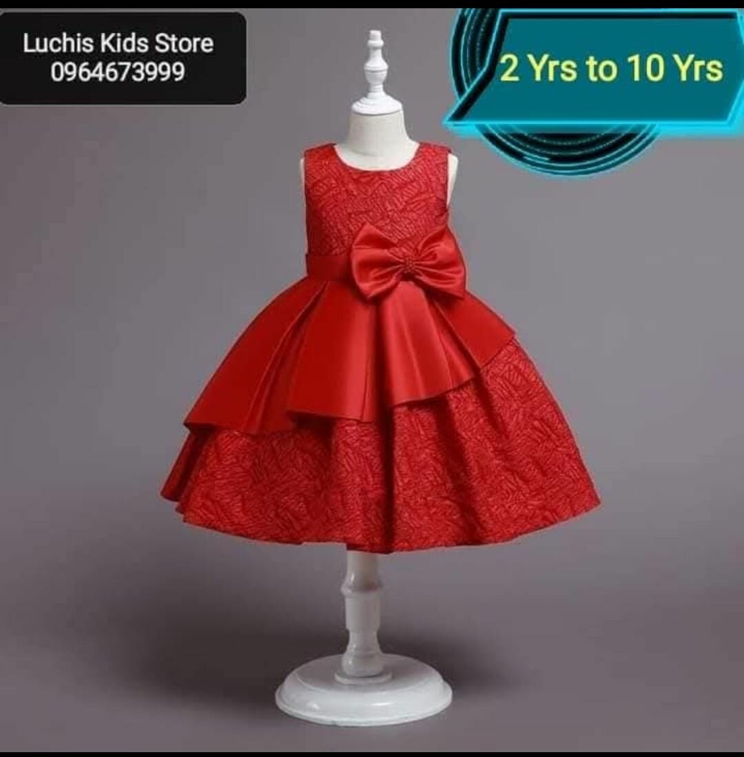 Satin Party dress for girls