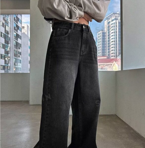 Джинсы широкие