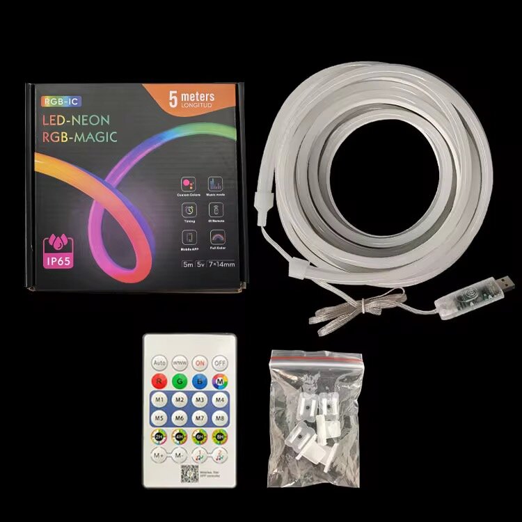 Bande LED Néon RGB 5m télécommande