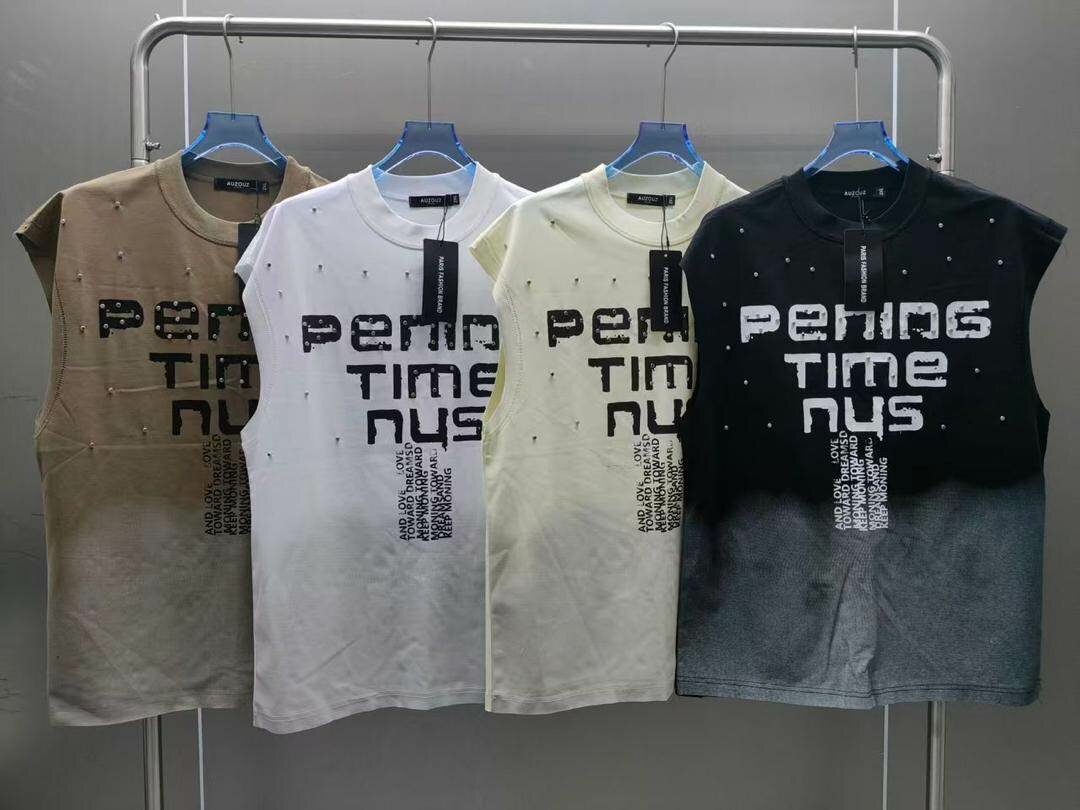 T-shirts sans manches imprimés